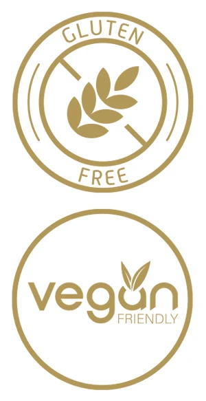 Gluten Freen & Vegan Friendly